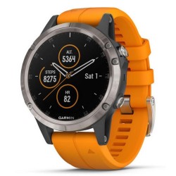 Orologio Uomo Garmin Fēnix 5 Plus Sapphire 010-01988-05 GPS Smartwatch Multisport