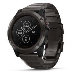 Orologio Uomo Garmin Fēnix 5X Plus Sapphire 010-01989-05 GPS Smartwatch Multisport