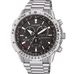 Orologio Uomo Citizen Radiocontrollato Crono Pilot Super Titanio CB5010-81E