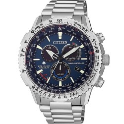 Orologio Uomo Citizen Radiocontrollato Crono Pilot Super Titanio CB5010-81L