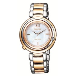Orologio Citizen Donna Lady Eco-Drive EM0654-88D Diamante Madreperla