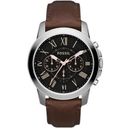 Orologio Fossil Uomo Grant FS4813IE Cronografo Quartz