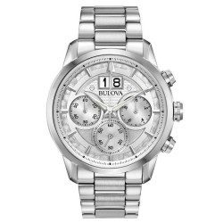 Orologio Uomo Bulova Sutton Classic 96B318 Cronografo Quartz