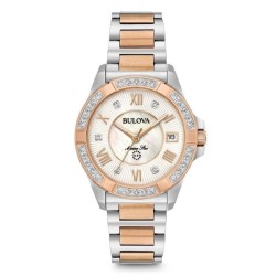 Orologio Donna Bulova Marine Star 98R234 Diamanti Madreperla