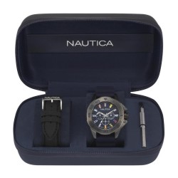 Orologio Uomo Nautica Miami Flags Box Set NAPMIA008 Multifunzione