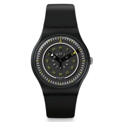 Orologio Unisex Swatch New Gent Più Nero SUOB157
