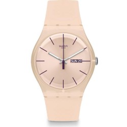 Orologio Donna Swatch New Gent Rose Rebel SUOT700