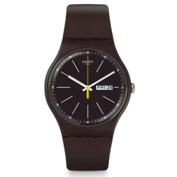Orologio Unisex Swatch New Gent Blue Browny SUOC704