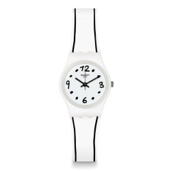 Orologio Donna Swatch Lady Black Border LW162