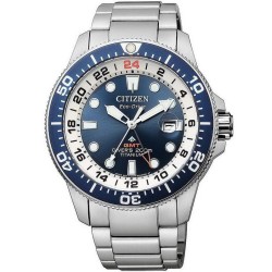 Orologio Uomo Citizen Promaster Diver's Eco-Drive Super Titanio GMT BJ7111-86L