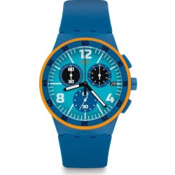 Orologio Unisex Swatch Chrono Plastic Capanno SUSN413 Cronografo