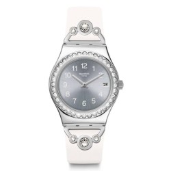 Orologio Donna Swatch Irony Medium Pretty In White YLS463