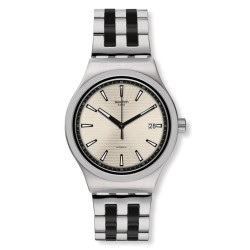 Orologio Uomo Swatch Irony Sistem51 Sistem Silverline YIS424G Automatico