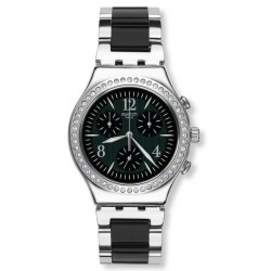 Orologio Unisex Swatch Irony Chrono Made In Black YCS118G Cronografo