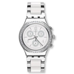 Orologio Unisex Swatch Irony Chrono Made In White YCS119G Cronografo