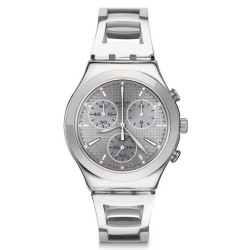 Orologio Donna Swatch Irony Chrono Silverli YCS112G Cronografo