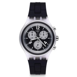 Orologio Uomo Swatch Irony Diaphane Eleblack SVCK1004 Cronografo