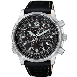 Orologio Uomo Citizen Radiocontrollato Crono Pilot CB5860-19E