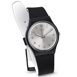 Orologio Unisex Swatch Gent Silver Friend Too GB287