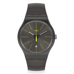 Orologio Uomo Swatch New Gent Charcolazing SUOB404