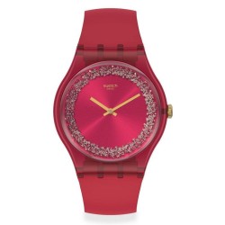 Orologio Donna Swatch New Gent Ruby Rings SUOP111