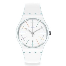 Orologio Unisex Swatch New Gent White Layered SUOS404