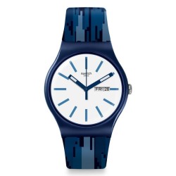 Orologio Unisex Swatch New Gent Fiammablu SUON712