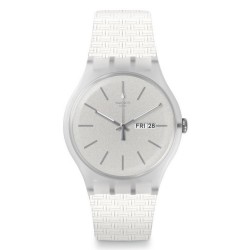 Orologio Unisex Swatch New Gent Bricablanc SUOW710
