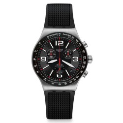 Orologio Uomo Swatch Irony Chrono Very Dark Grid YVS461 Cronografo