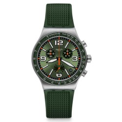 Orologio Unisex Swatch Irony Chrono Forest Grid YVS462 Cronografo