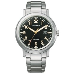 Orologio Uomo Citizen Military Eco Drive AW1620-81E