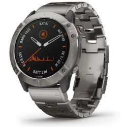Orologio Uomo Garmin Fēnix 6X Pro Solar 010-02157-24 GPS Smartwatch Multisport