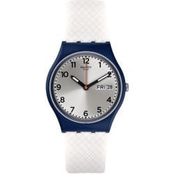 Orologio Unisex Swatch Gent White Delight GN720
