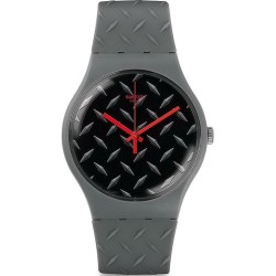 Orologio Unisex Swatch New Gent Text-ure SUOM102