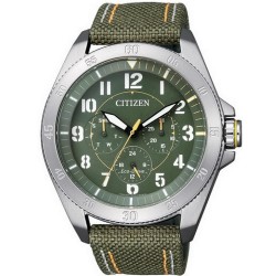 Orologio Uomo Citizen Military Eco-Drive BU2030-09W Multifunzione