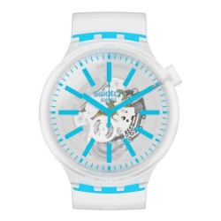 Orologio Swatch Big Bold Blueinjelly SO27E105