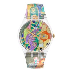 Orologio Swatch MoMA Hope, II by Gustav Klimt GZ349