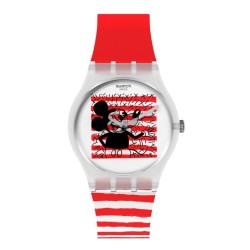 Orologio Mickey Mouse Swatch Mouse Marinière GZ352