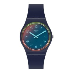 Orologio Unisex Swatch Gent LA Night Blue GN274