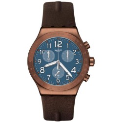 Orologio Uomo Swatch Irony Chrono Back To Copper YVC100 Cronografo