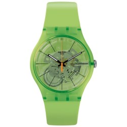Orologio Unisex Swatch New Gent Kiwi Vibes SUOG118