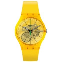 Orologio Unisex Swatch New Gent Bio Lemon SUOJ108