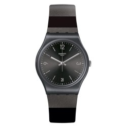 Orologio Unisex Swatch Gent Blackeralda GB430
