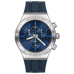 Orologio Uomo Swatch Irony Chrono Electric Blue YVS478 Cronografo