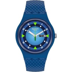 Orologio Unisex Swatch New Gent Blue Blend SO29N701