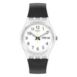 Orologio Unisex Swatch Gent Rinse Repeat Black GE726