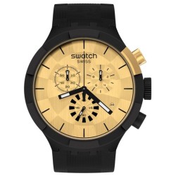 Orologio Swatch Big Bold Chrono Checkpoint Golden SB02Z400