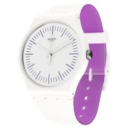 Orologio Donna Swatch New Gent Whitenpurple SUOW173