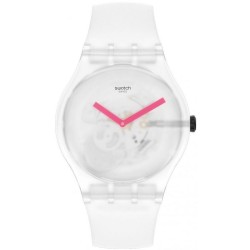 Orologio Unisex Swatch New Gent Snow Blur SUOW172