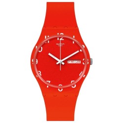 Orologio Unisex Swatch Gent Over Red GR713